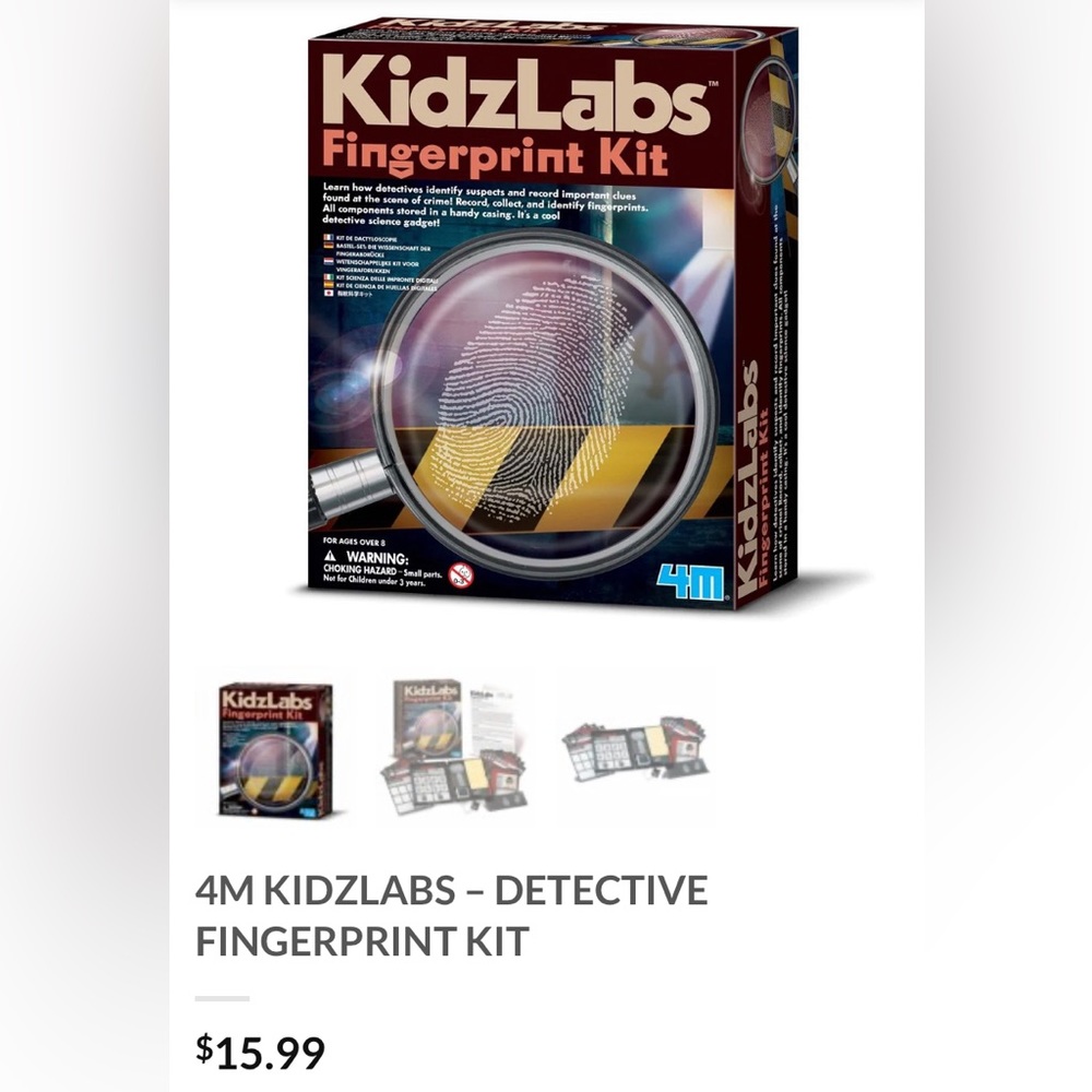 KidzLabs Fingerprint Kit